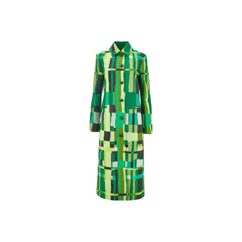 Ferragamo Coats Women's Lime Green-0
