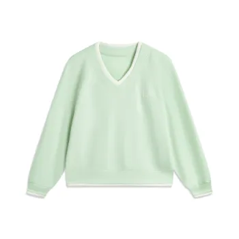 LiNing Sports Life Collection Sweatshirt Women's Ice Cream Green