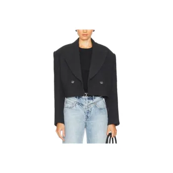 GRLFRND Jackets Coats Women's Dark Gray