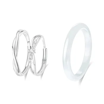 Muyan Glass Cat Eye Bangles Women's