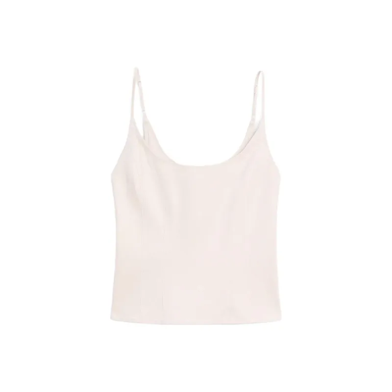 Massimo Dutti Camisole Women's Gray White-0