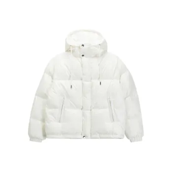 Ed Hardy FW24 Down Jacket Women's Ivory White