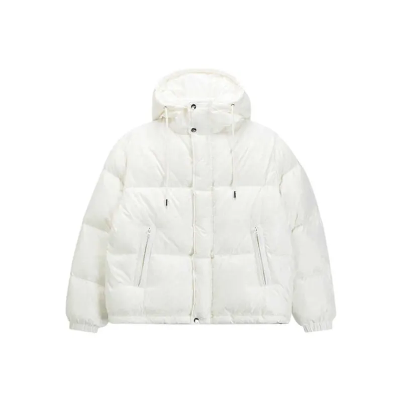 Ed Hardy FW24 Down Jacket Women's Ivory White-0