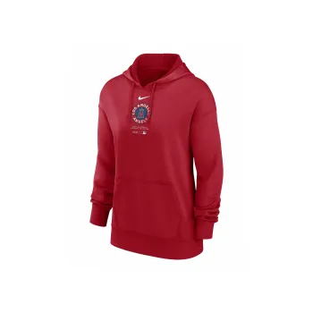 Nike Washington Nationals Authentic Collection Women's Nike Therma Mlb Pullover Hoodie