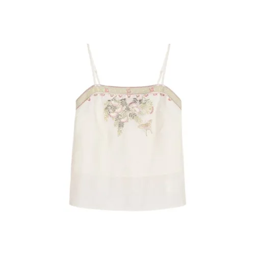 Double Seventh Camisole Women's Spring Courtyard Dawn Light