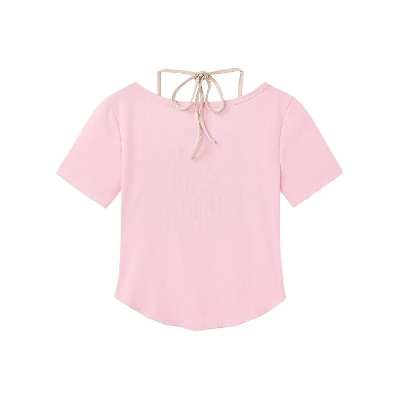 CCAABB Crop Tops Women's PKX/Pink-1