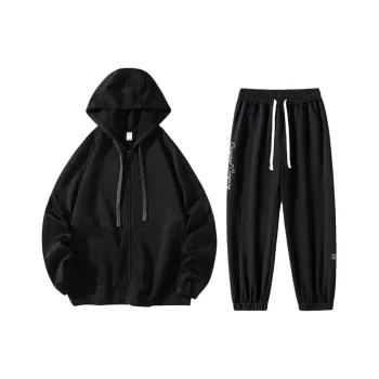 Izex Casual Sportswear Unisex Black