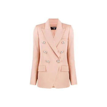 BALMAIN Business Suit Coat Women's Pink