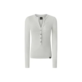 PINKO Gathered Detailing Top