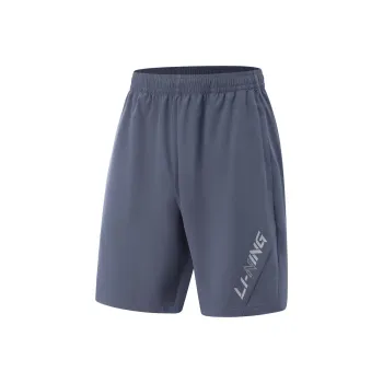 LiNing Fitness Series Sports Shorts Men's Screen Mountain Blue