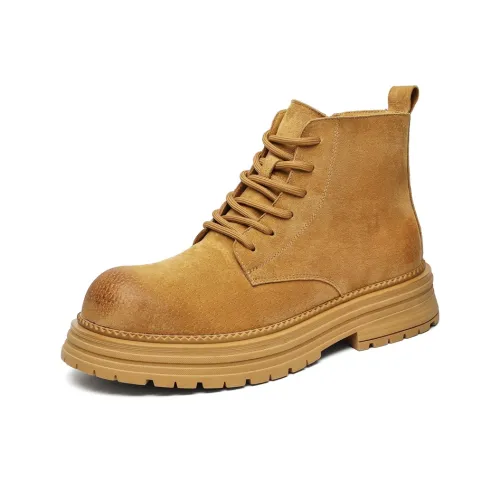MADALLO Ankle Boots Unisex Yellow/Gray