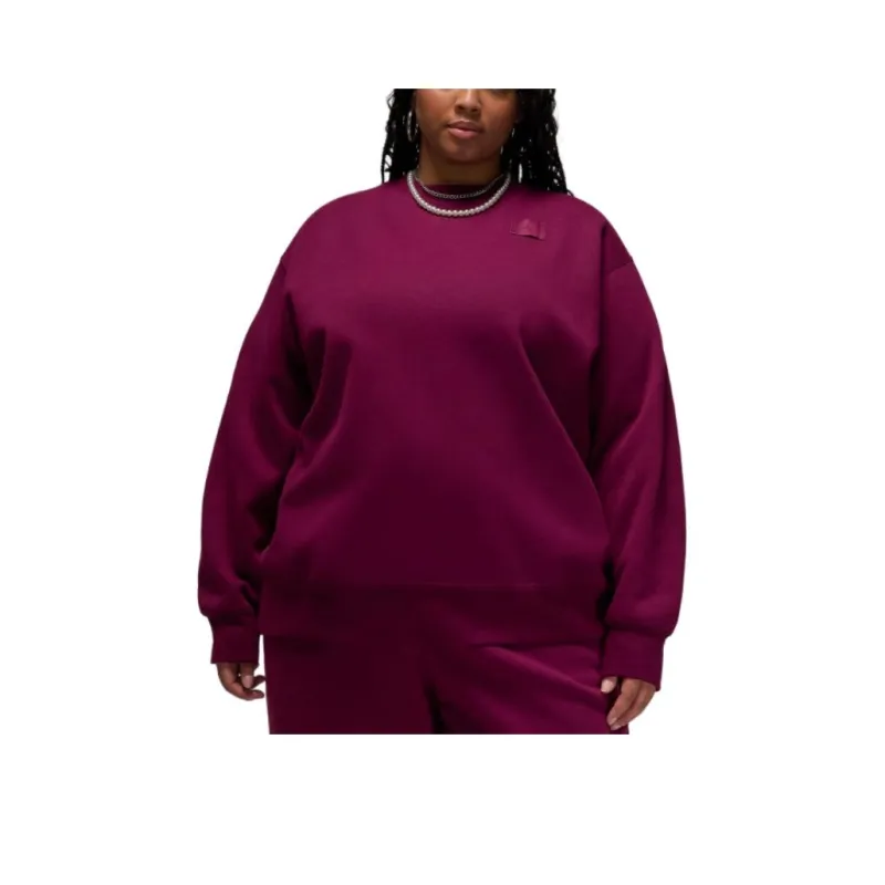 Nike Flight Fleece Women's Crew-Neck Sweatshirt Plus Size-0