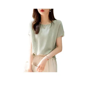 Mu Xiao Xin Chiffon Shirt Women's