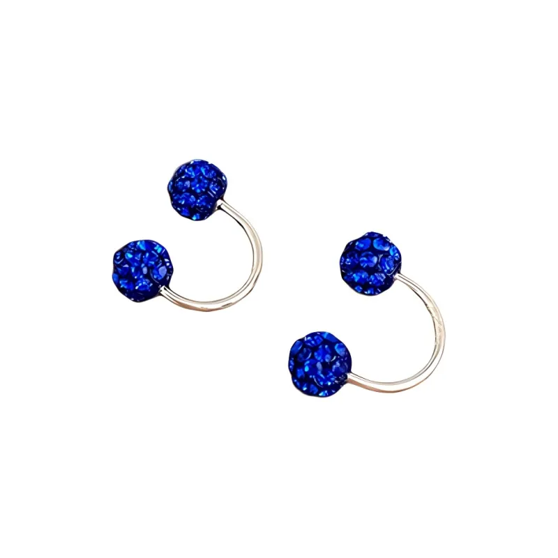 AAJF S999 Fine Silver Stud Earrings Women's-8