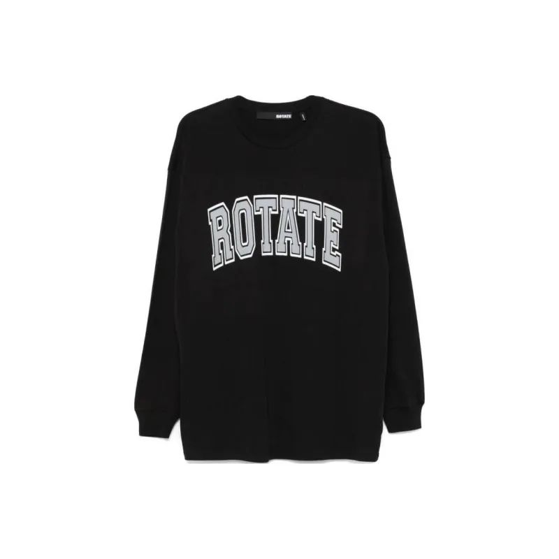 Rotate Birger Christensen Logo print T shirt-0