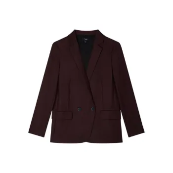 THEORY Business Suits Women's Merlot Burgundy