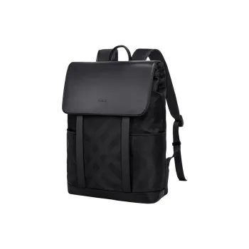 POLO Fabric, Synthetic Leather Backpack Tubas Men's Black