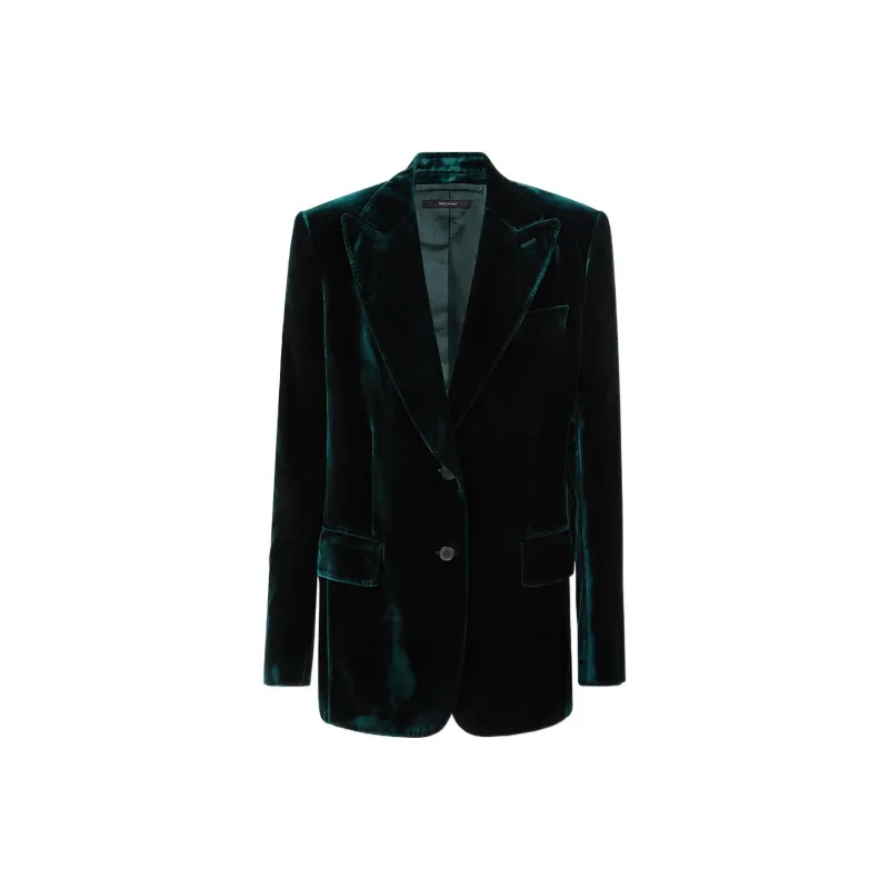 TOM FORD Peak-lapel Single-breasted Blazer-0