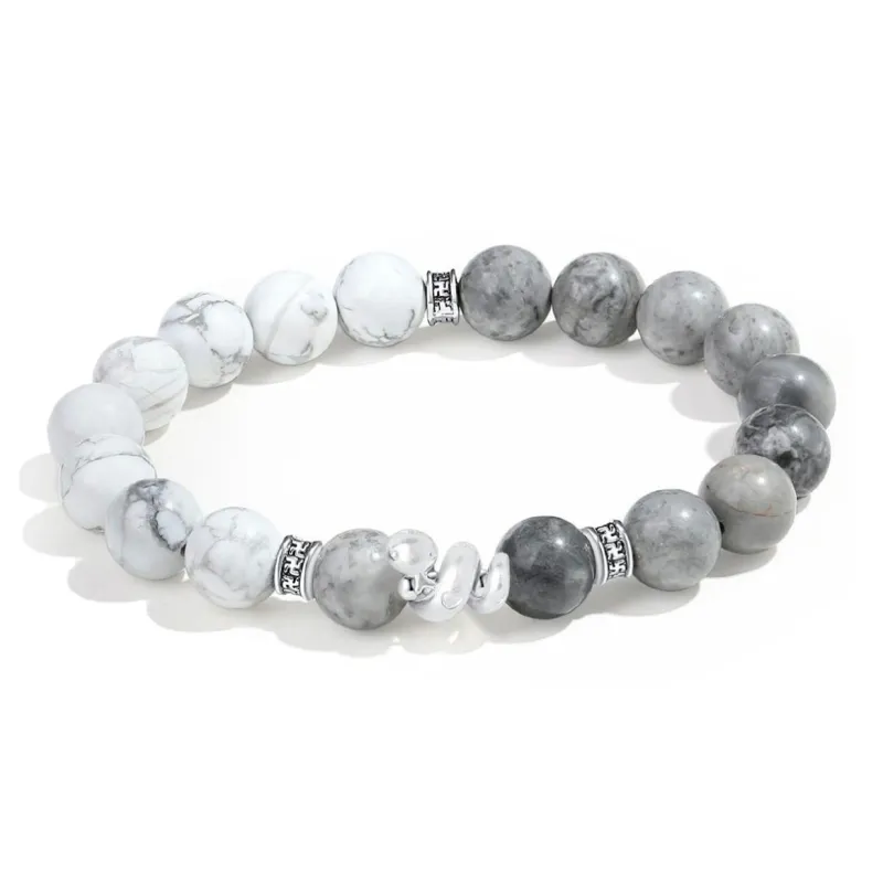 ZKY Map Stone Jade Bracelets Unisex-0