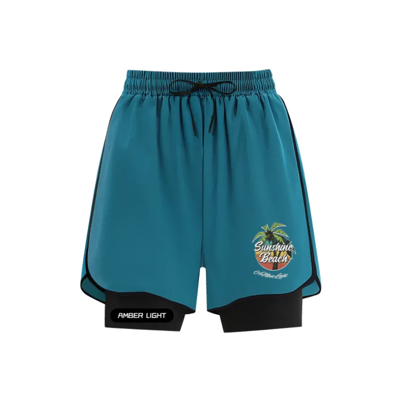 AMBER LIGHT Sports Shorts Unisex-13