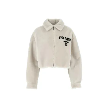 PRADA Jackets & Coats Women's White