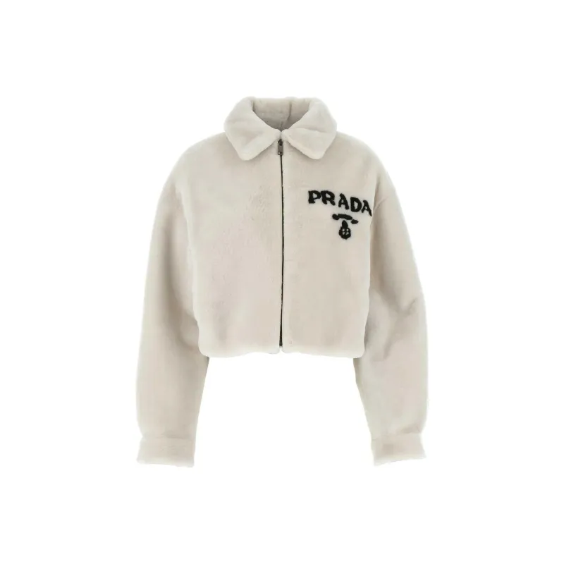 PRADA Jackets & Coats Women's White-0