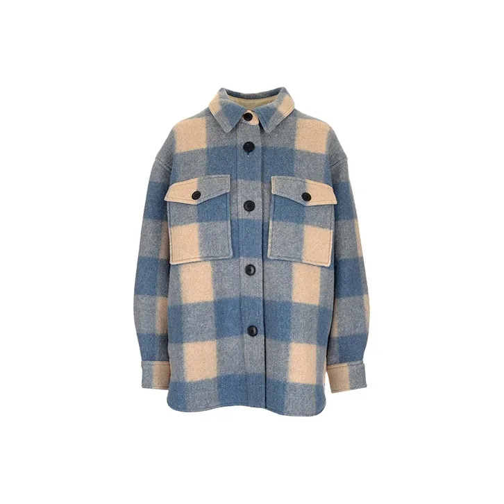 ISABEL MARANT ETOILE Coats Women's Blue-0