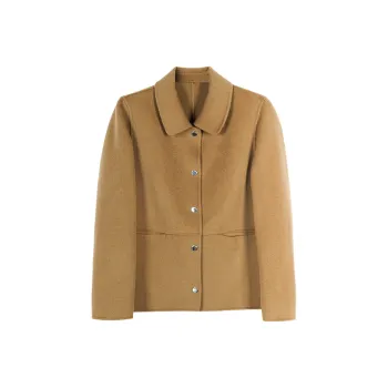 MISSSHINE Coats Women's Camel