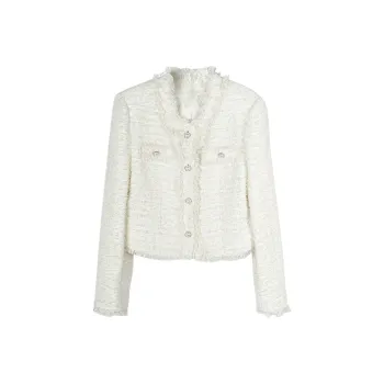 MISSSHINE Jackets Women's Ecru