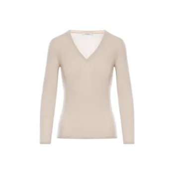 MaxMara V Neck Long Sleeved Jumper