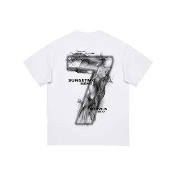 SUNSETMONENT Short Sleeved T Shirts Unisex