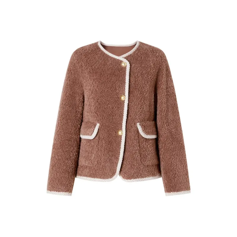 JZ. ANNAKRO Coats Women's Brown-0