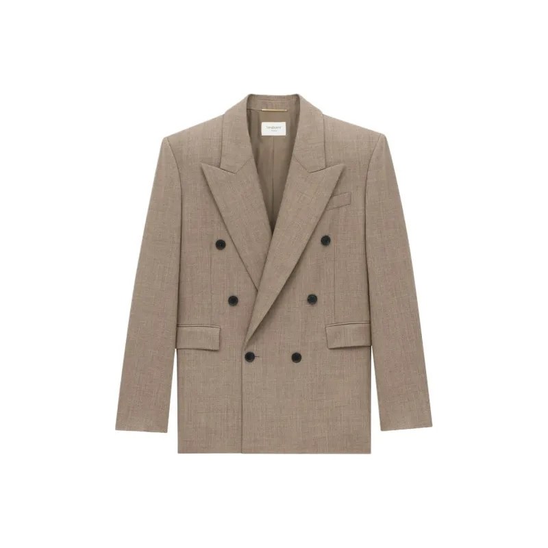 SAINT LAURENT Wool Blazer-0