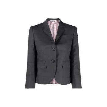THOM BROWNE Cropped Single breasted Blazer