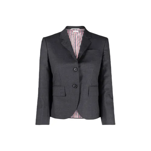 THOM BROWNE Cropped Single breasted Blazer