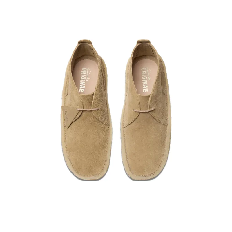 Clarks Desert Rain Ankle Boots Men's Light Brown-3