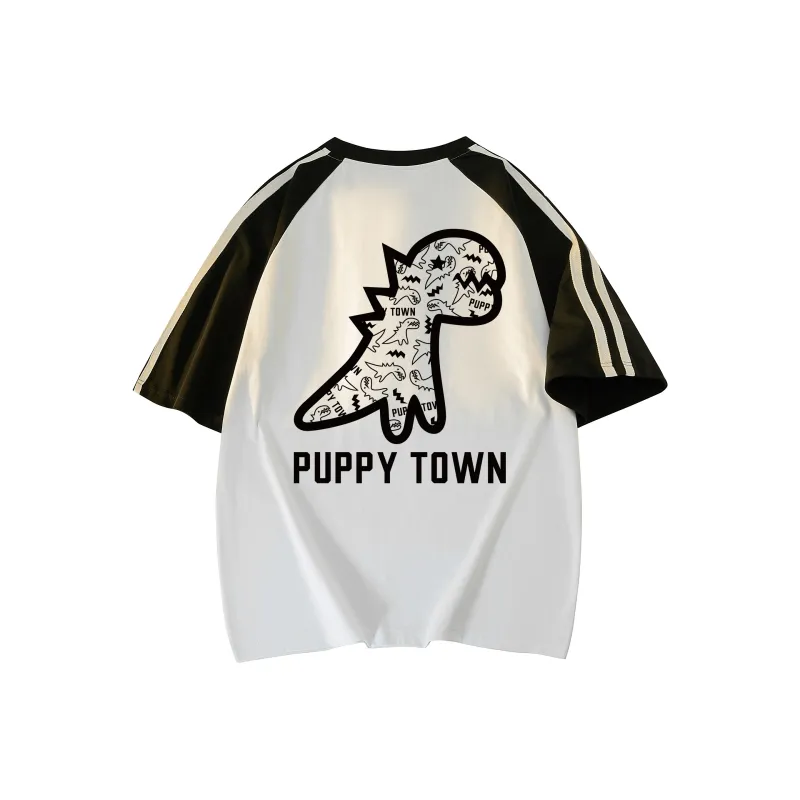 Puppytown T Shirts Unisex-5