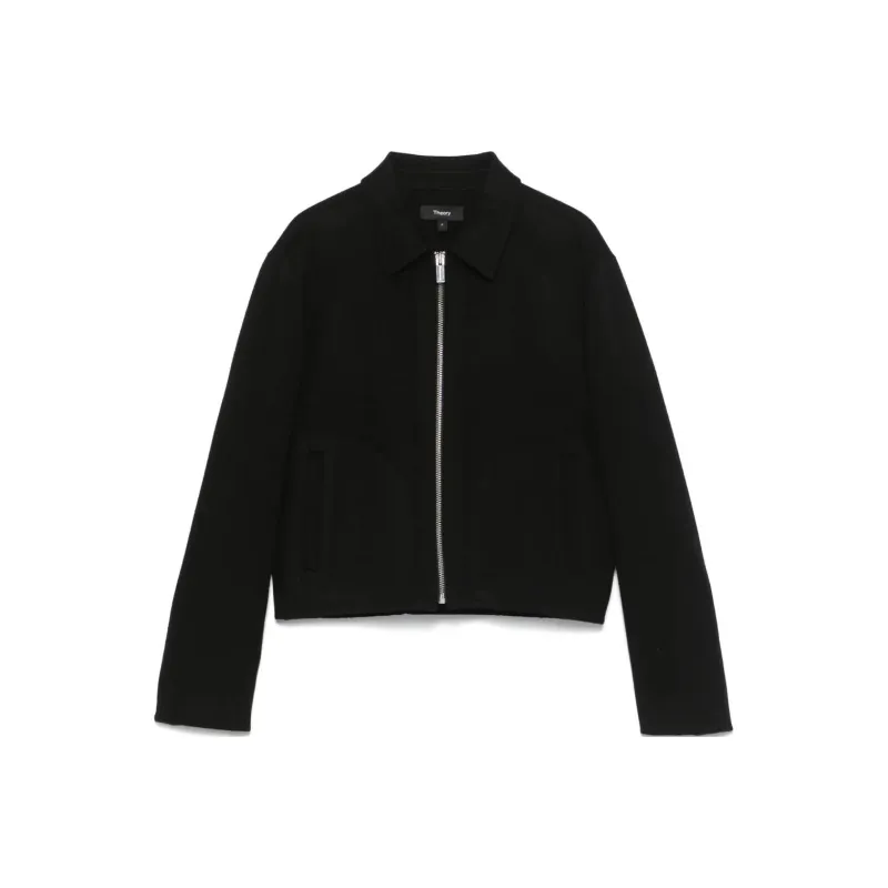 THEORY Cropped Jacket-0