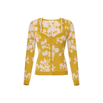 Elisabetta Franchi Knitwear Women's Yellow
