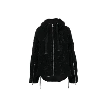 KHRISJOY Puff Khris Rhinestone Black
