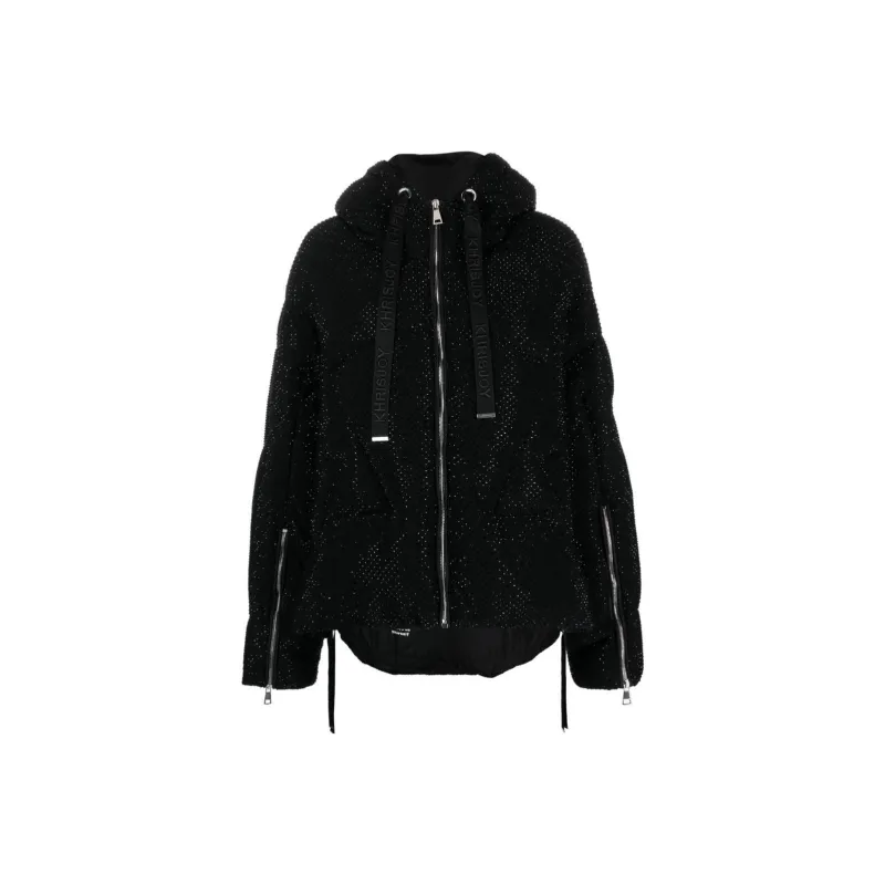 KHRISJOY Puff Khris Rhinestone Black-0