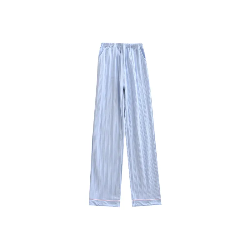 Maultiay Pajama Pants Women's Light Blue-0