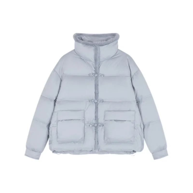 IHIMI Down Jacket Women's Gray Blue-0