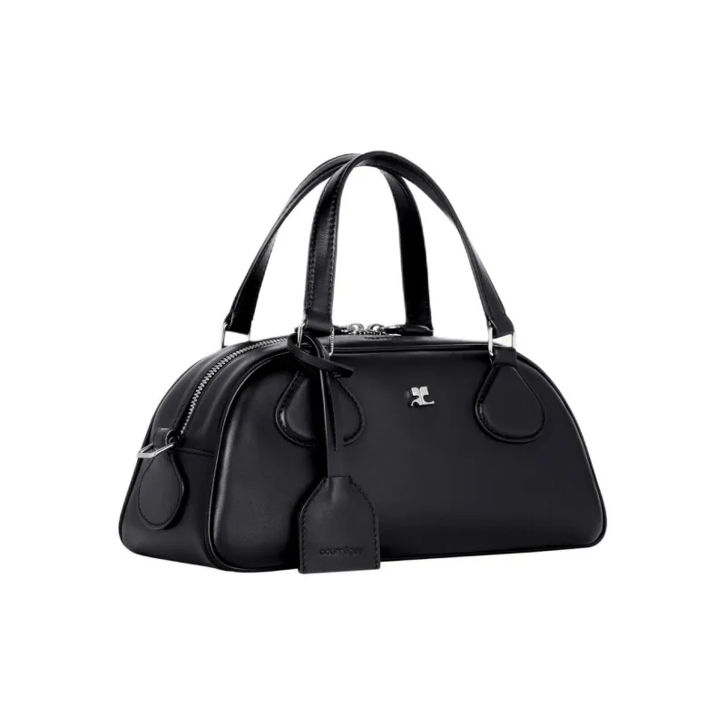 COURREGES Friday Bowling Top Handle Bag-1
