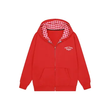 FORUYES Sweatshirts Women's Red