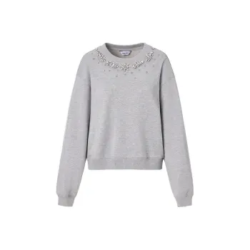 TAMMY TANGS Sweatshirt Women's Heather Gray