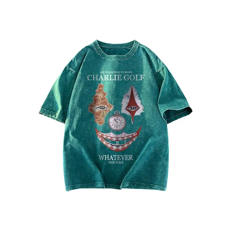 CHARLIE GOLF T Shirts Unisex-2
