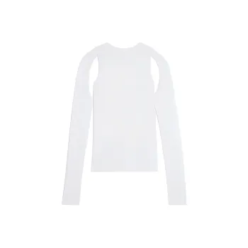 Helmut Lang Cut Out Knitted Jumper