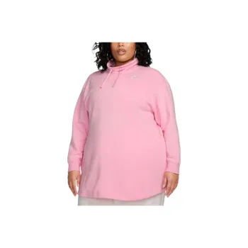 Nike Sportswear Club Fleece Sweatshirt Women's Medium Soft Pink