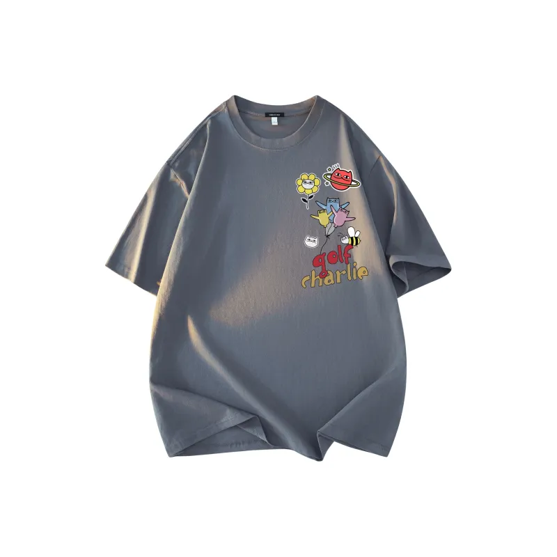 CHARLIE GOLF T Shirt Unisex Black-4